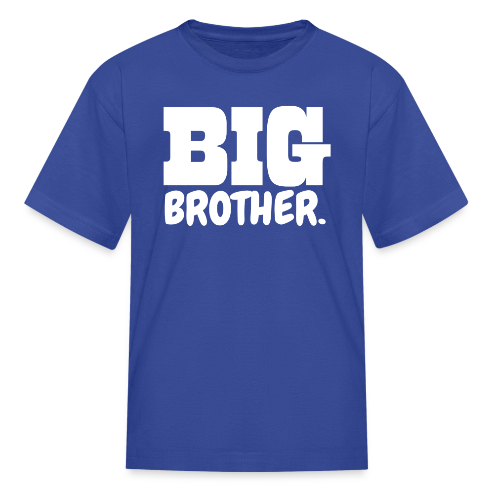 Youth Big Brother T-Shirt - royal blue