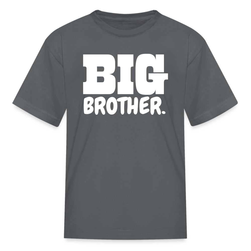 Youth Big Brother T-Shirt - charcoal