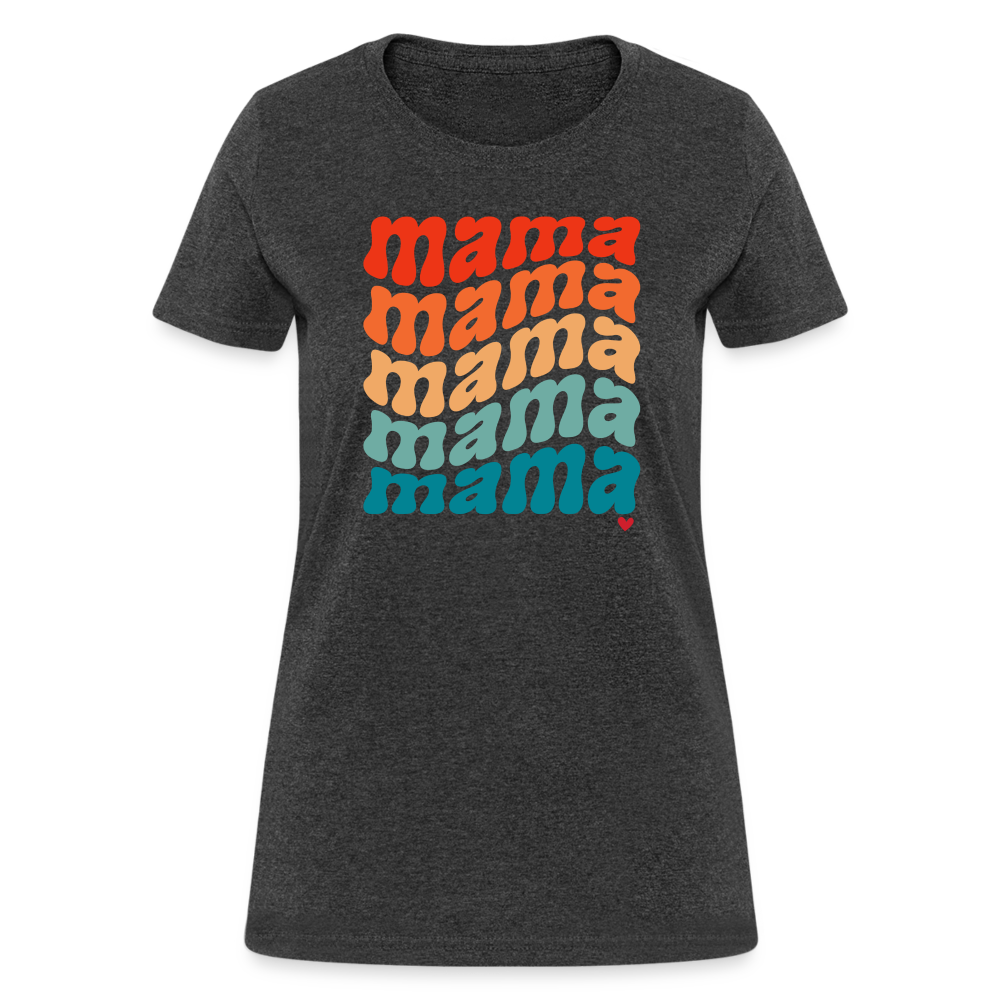 Mama Mama Women's T-Shirt - heather black