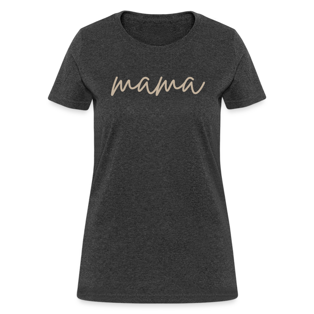 Mama Word Women's T-Shirt - heather black