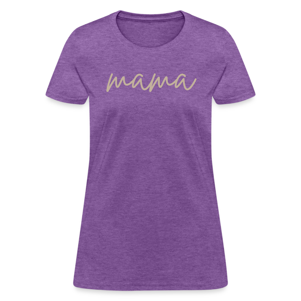 Mama Word Women's T-Shirt - purple heather