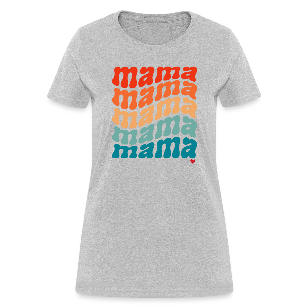 Mama Mama Women's T-Shirt - heather gray