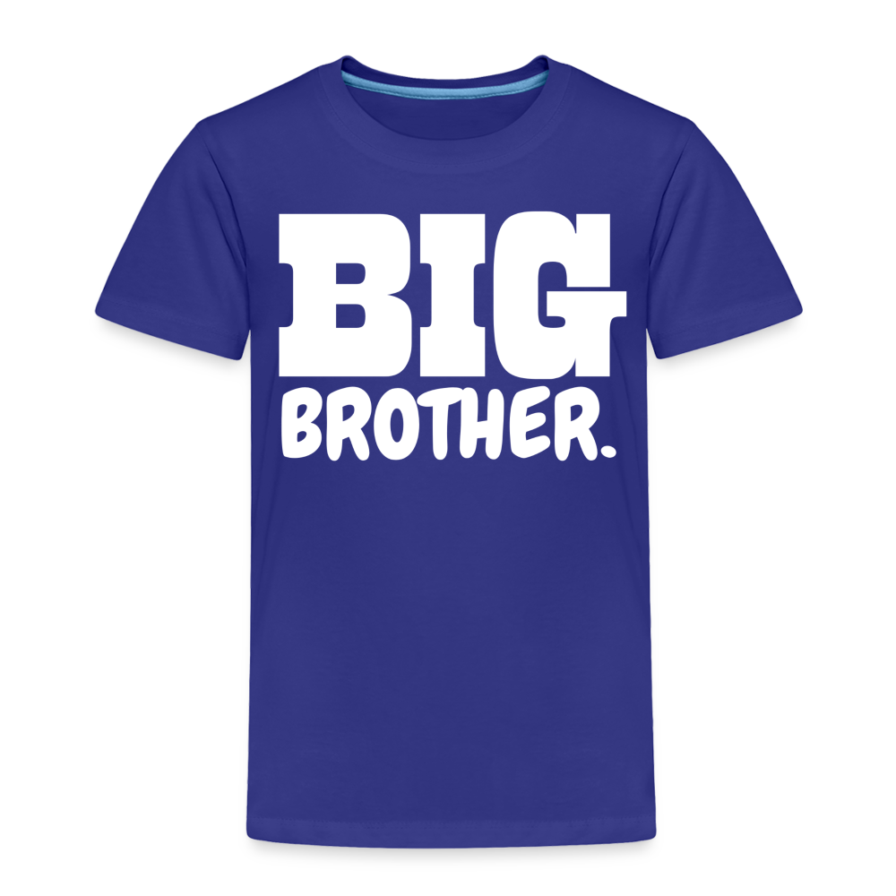 Toddler Big Brother Premium T-Shirt - royal blue