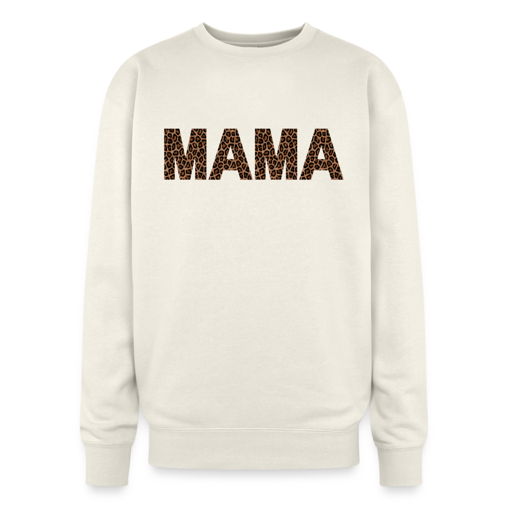 Mama Oversized Crewneck Sweatshirt - ivory