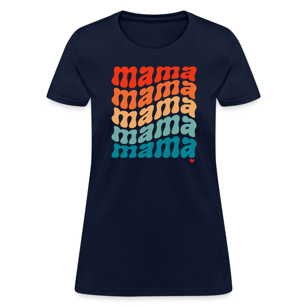 Mama Mama Women's T-Shirt - navy