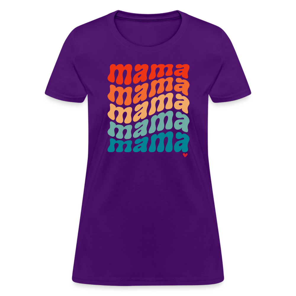 Mama Mama Women's T-Shirt - purple