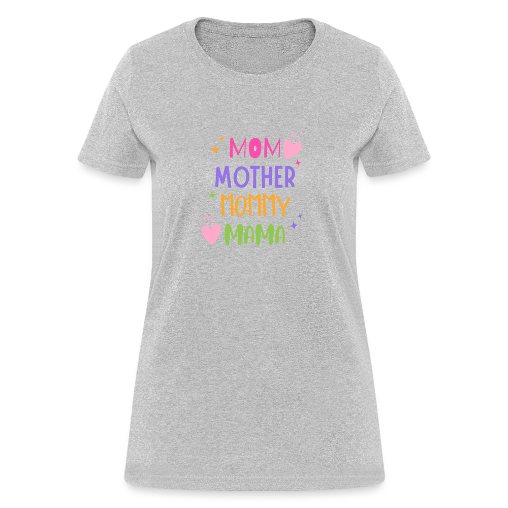 Mama Mother Women's T-Shirt - heather gray