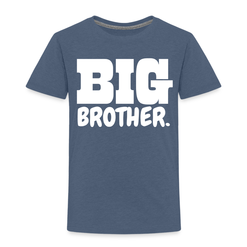 Toddler Big Brother Premium T-Shirt - heather blue