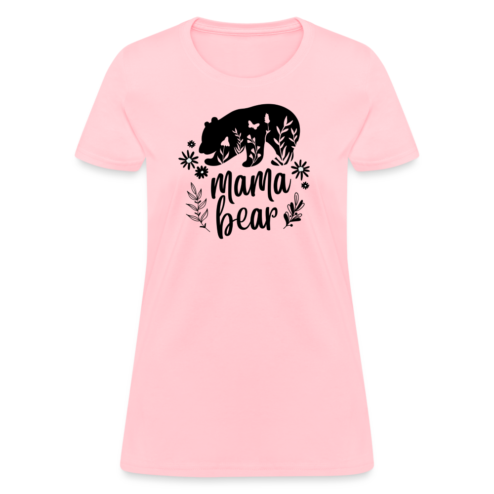 Mama Bear Women's T-Shirt - pink