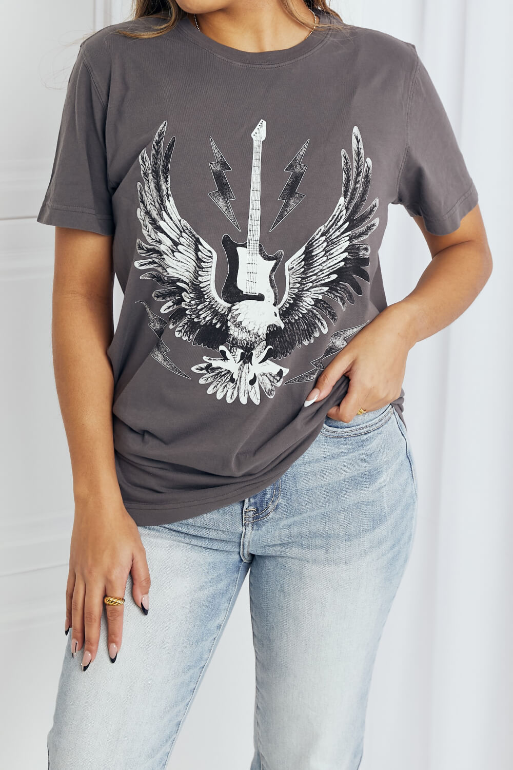 Eagle Guitar Graphic Tee