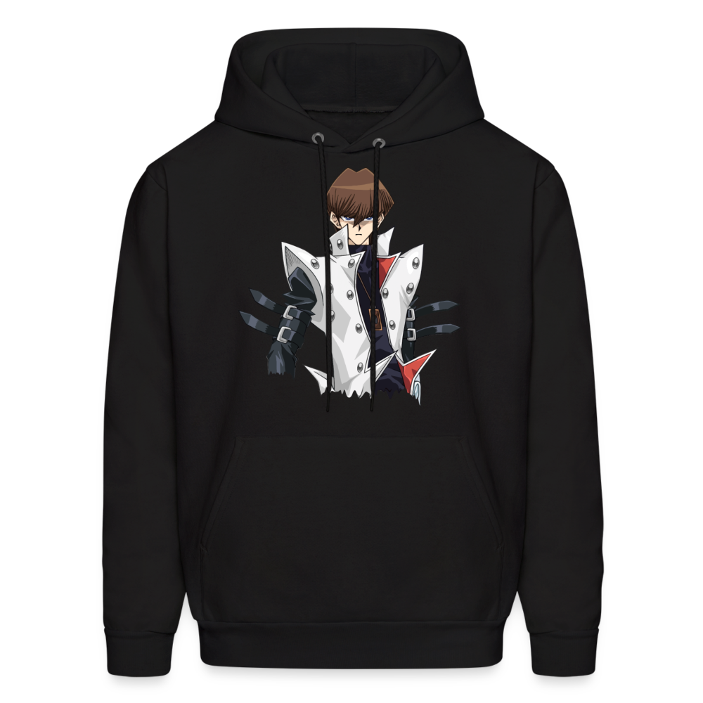 Seto Kaiba Drip Premium Yu Gi Oh! Man Anime Hoodie Sweatshirt - black