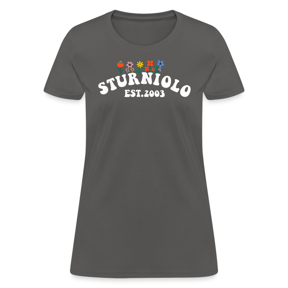 Sturniolo Triplets Women's T-Shirt - charcoal