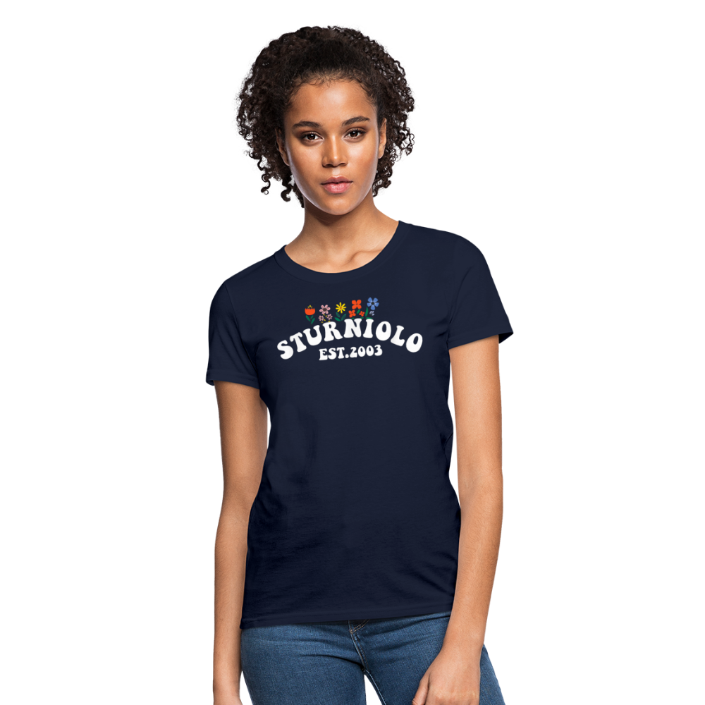 Sturniolo Triplets Women's T-Shirt - navy