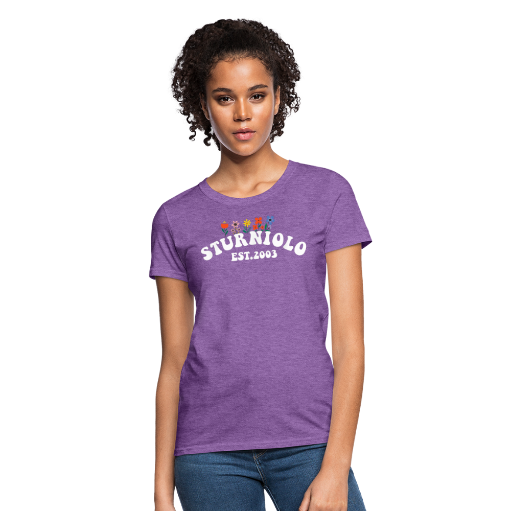 Sturniolo Triplets Women's T-Shirt - purple heather