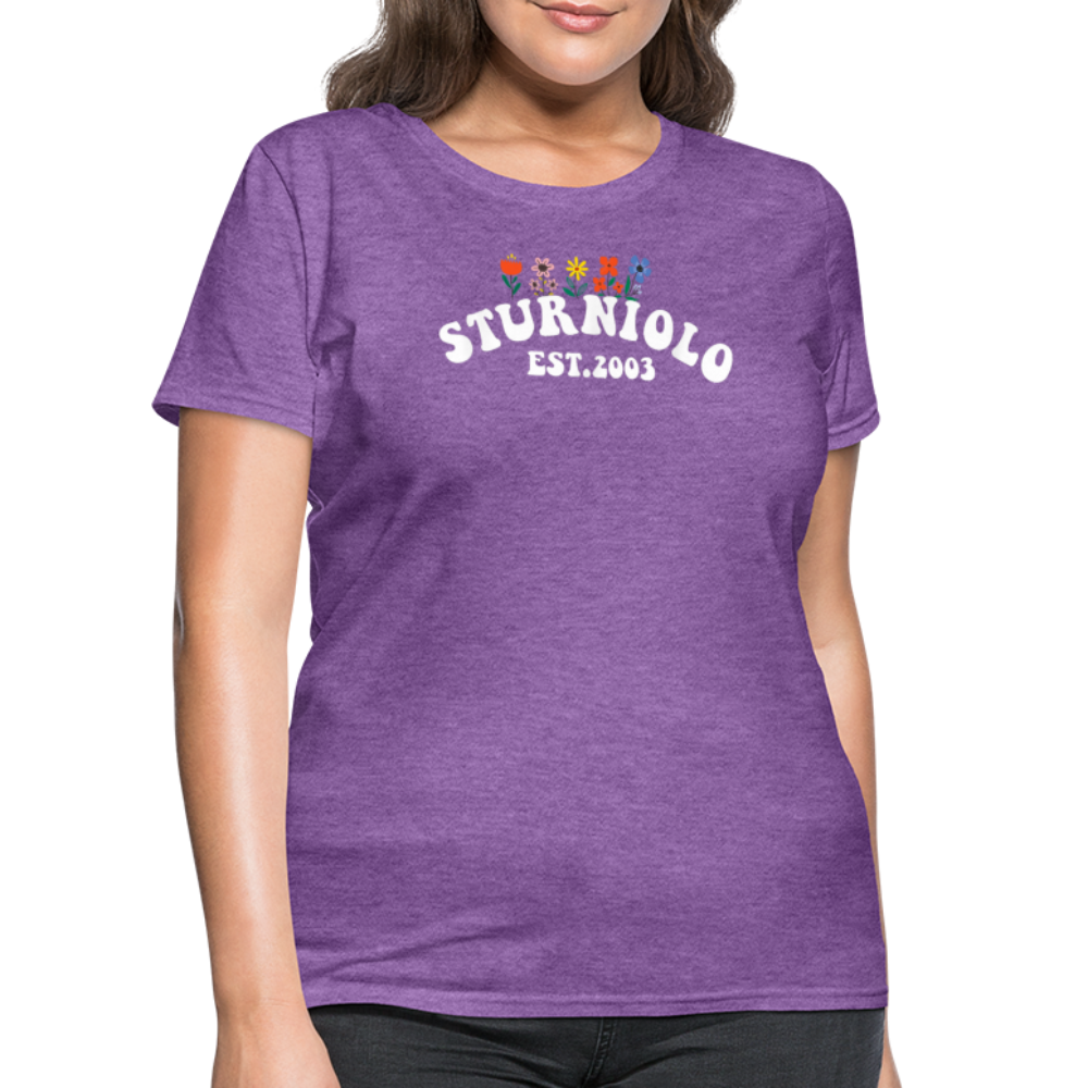 Sturniolo Triplets Women's T-Shirt - purple heather