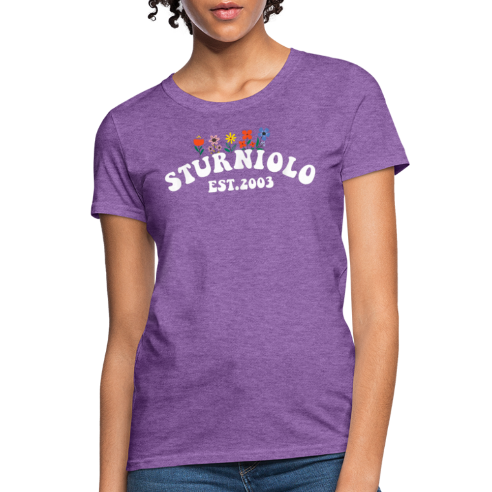 Sturniolo Triplets Women's T-Shirt - purple heather