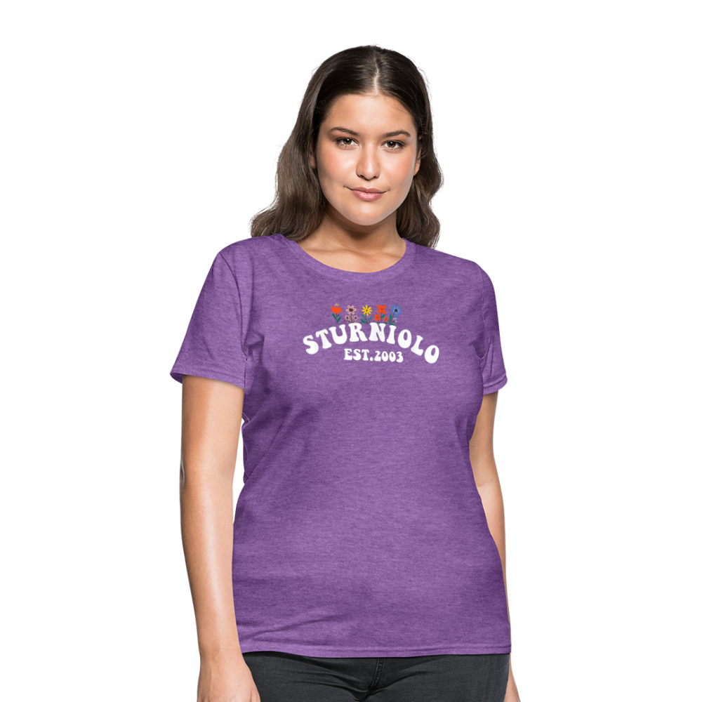 Sturniolo Triplets Women's T-Shirt - purple heather